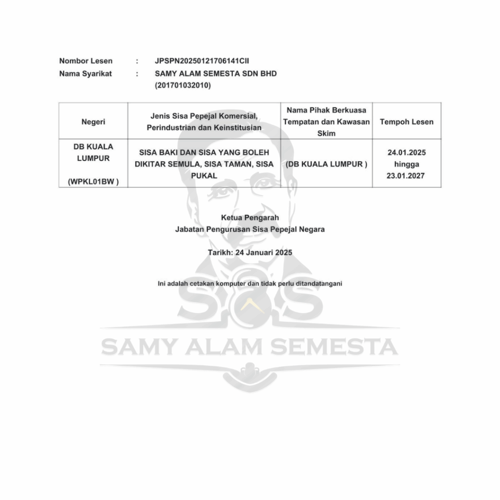 Jabatan Pengurusan Sisa Pepejal Negara